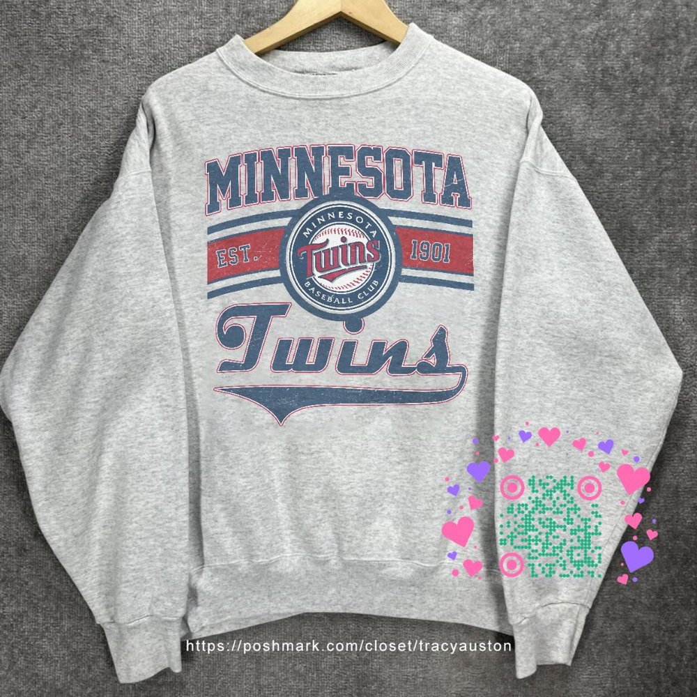 Vintage Minnesota Twins Baseball Sweatshirt, Retro MLB Minnesota Twins Shirt tee